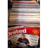 COLLECTION OF MAN UTD MEMORABILLIA 250+ Items of Man Utd Memorabilia, includes Magazines, Posters,