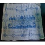 WEST BROM SILK HANDKERCHIEF FOR THE 1935 FA CUP FINAL Rare Silk Handkerchief produced to mark Albion