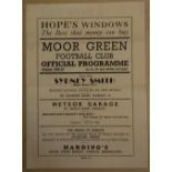 MOOR GREEN V NOTTINGHAM FOREST 'A' 1936-37