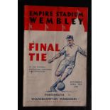 PORTSMOUTH V WOLVES 1939 FA CUP FINAL