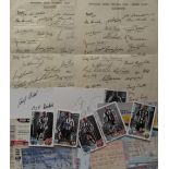 NEWCASTLE UNITED MEMORABILIA