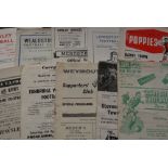 COLLECTION OF 131 NON LEAGUE PROGRAMMES ALL 1960's