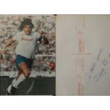 DIEGO MARADONA AUTOGRAPHED PHOTO