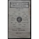 CREWE ALEXANDRA V STOCKPORT 1945-46