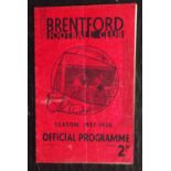 BRENTFORD V ARSENAL 1935-36