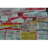 COLLECTION OF MANCHESTER UNITED HOME TICKETS