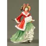 A Royal Doulton figure, "Winter Time" HN