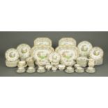 A Spode Copelands China "Chelsea" patterned dinner service, comprising four pairs of ashettes,