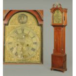 A George III Scottish mahogany longcase clock, by James Greig, Perth, eight day.