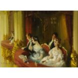 Vernon Ward (1905-1985), oil painting on board, "A Night at The Opera".  10 ins x 14.