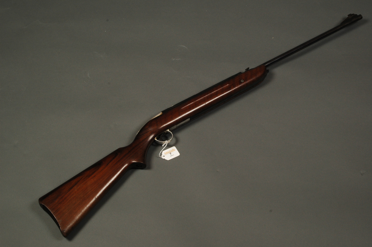 BSA Air Sporter Mark II .22 under lever air rifle, circa 1959-65.  Serial No. GD8752.