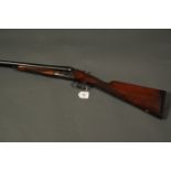 Jabali Spanish side/side 12 bore shotgun, 28 inch barrels, 1/2 and 1/4 choke, ejector, boxlock,