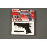 Tanfoglio Witness 1911 .177 CO2 powered BB gun, boxed and with instructions.