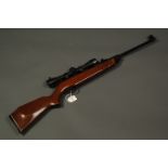 Webley & Scott Xocet .22 break barrel air rifle, 14 inch barrel, fitted with Option Zero 4 x 32