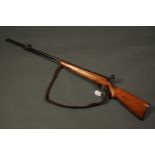 Marlin Firearms Co. Model 81 .22 rim fire rifle, bolt action, fitted with Parker Hale sound