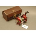 Abu Ambassadeur 6000 multiplying reel with leatherette pouch, tools, oil, etc.