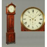 A Regency mahogany longcase clock, by David Greg, Perth,