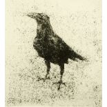 * Alan Stones (20th/21st century), lithograph, "Raven" (IV).