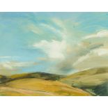 * Donald Wilkinson (20th/21st century), pastel, "Border Landscape Beyond The Hermitage 2009".