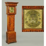 A George III longcase clock by Robert Wright of Oundle, with two-train striking movement, 10 inch