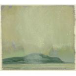 * Michael Bennett (20th/21st century), oil on paper, "Black Combe Series for Norman Nicholson (No.