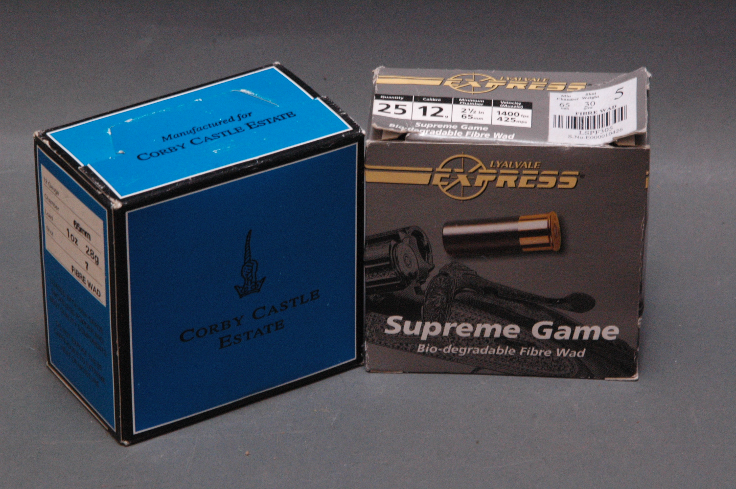 25 rounds of Express Supreme Game 12 bore cartridges, 2.