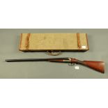 Cogswell & Harrison 12 bore side/side shotgun, 30 inch barrels, half and improved choke,