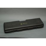 BSA plastic shotgun case suitable for over/under shotgun with 30 inch barrels, new.