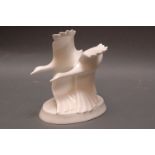 Royal Doulton Images figurine, "Going Home" HN3527, pair of geese.  Height 17 cm.