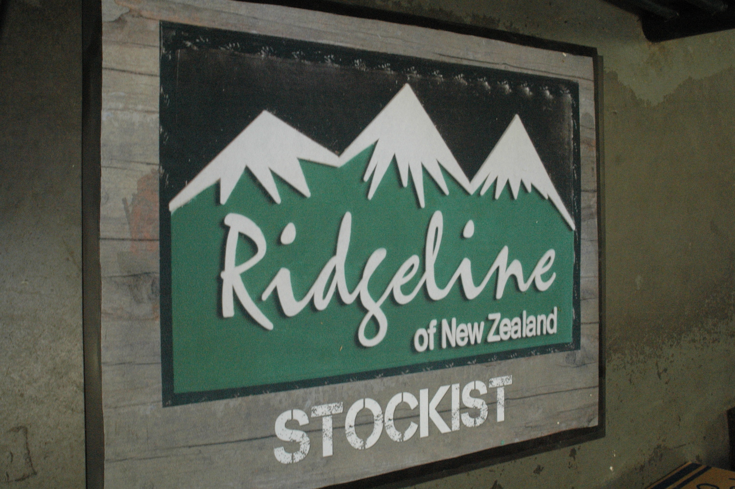 Ridgeline of New Zealand doormat.  86 cm x 118 cm.