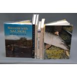 Six books, fishing, including Spinning & Plug Fishing by Rickards & Whitehead.