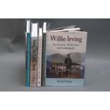 Five fox hunting books relating to the Fell Packs, "The Eskdale Ennerdale Foxhounds" by Gill Mason,
