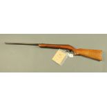 BSA Cadet Major .22 break barrel air rifle, circa 1955-57, with instruction book.  Serial No.