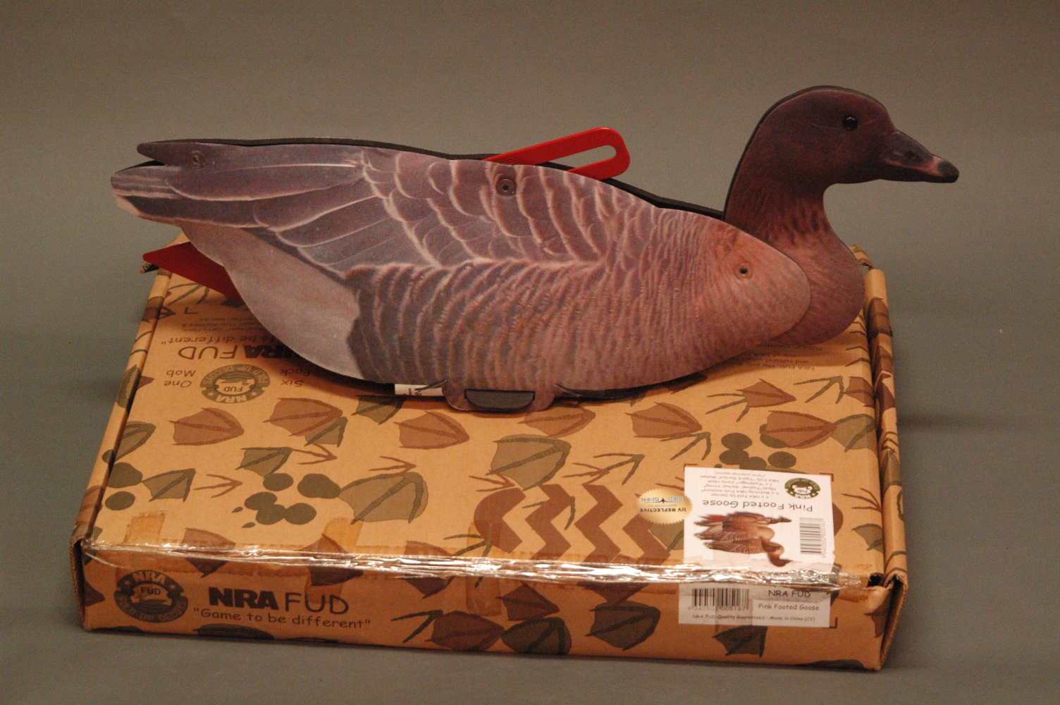 Pack of 6 FUD fold up decoys, pink footed geese, new.