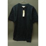 Deerhunter Jefferson T shirt, dark blue, (S) new.