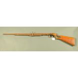 BSA Standard Model No. 2 .22 air rifle, pistol grip stock marked "BSA", circa 1938-39.  Serial No.