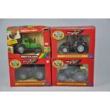 Britains Farm 1/32 Tractor Selection including Deutz DX92, Fiat L85, Hurliamnn SX1500 and MF6290.
