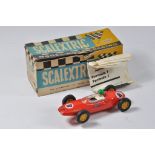 Scalextric C63 Lotus F1 racing car. VG+ in VG box.