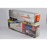 Interesting Early 1/25 Scale AMT Exterior Reefer Van Trailer Kit. Assembled and finished to a high