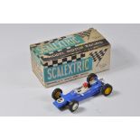 Scalextric C82 Lotus F1 racing car. F+ in F+ box.