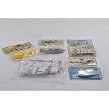 Further airfix kits including Hawker P1127, Spitfire etc. Appear complete. (5)