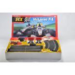 Tecni Toys SCX Mclaren F1 Motor Racing Set. Comprising Car, Track and Accessories etc. Generally A