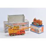 Dinky No. 972 Lorry Mounted Crane. Generally C / B in C Box. Plus Dinky No. 563 Heavy Tractor. C / B