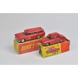 Dinky No. 257 Nash Rambler Canadian Fire Chief Car - red body and roof light. (A in B Box) plus