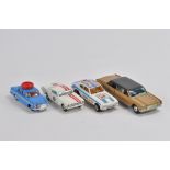 A group of unboxed diecast to include Corgi No. 255 Austin A60 Motor School Car - dark blue body,