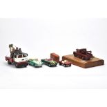 Mixed diecast from mainly corgi including very unusual Corgi Land Rover in Maroon / Deep Purple with