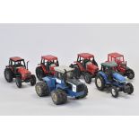 Unboxed Tractor Selection from Ertl and Britains. Includes Case IH, Ford and Valmet issues.