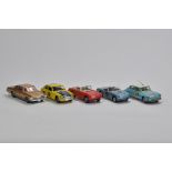 Selection of unboxed diecast to include Corgi No. 323 Citroen DS19 Rallye Monte Carlo - light blue