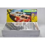 Scalextric Ford GT40 Motor Racing Set. Comprising cars, track and accessories etc. Generally A (