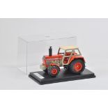 Scarce 1/32 Scale Zetor Crystal 8045 4WD Tractor. Model is Hand Built. Hard to Find. A in Box.